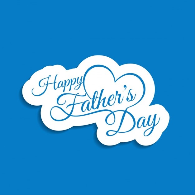 Father\'s day blue background