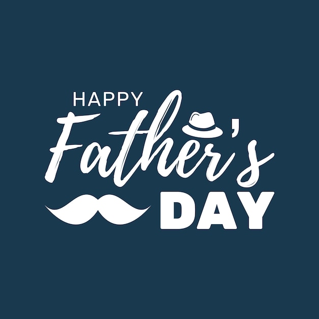 Premium Vector | Father's day greeting card
