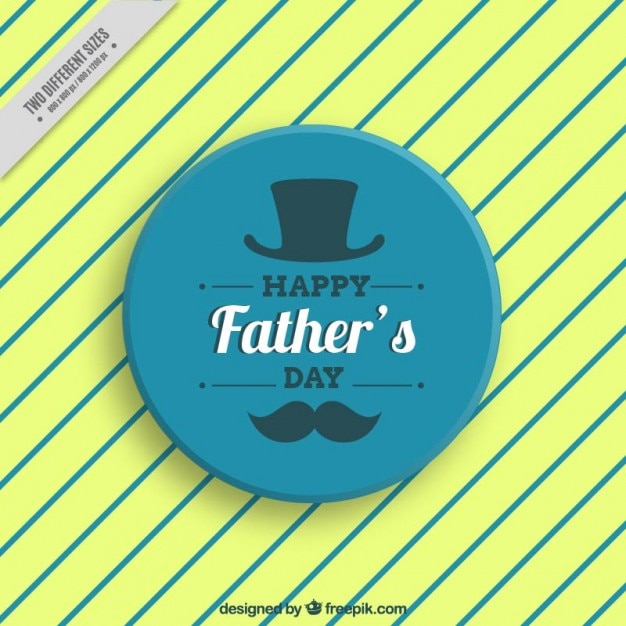 Father's day striped background