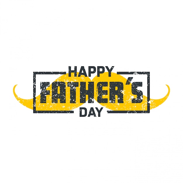 Father's day typography