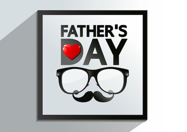 Father's day vector | Premium Vector