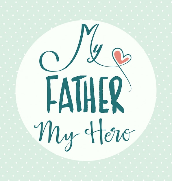 Fathers day background design