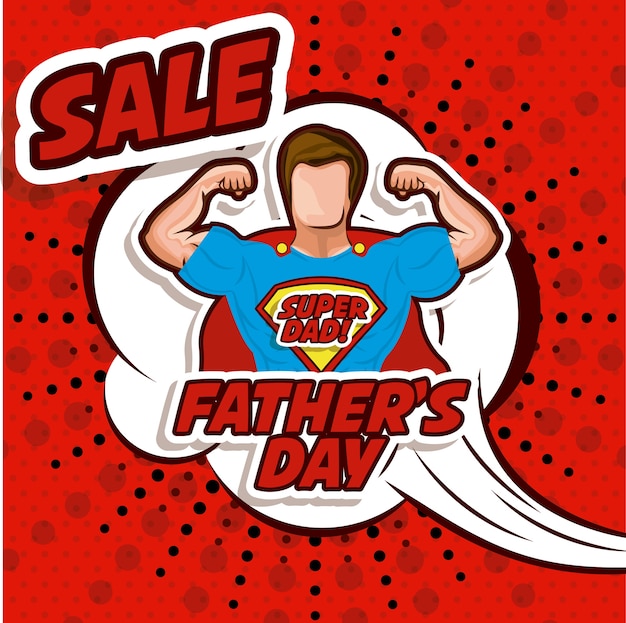 Download Fathers day design | Premium Vector