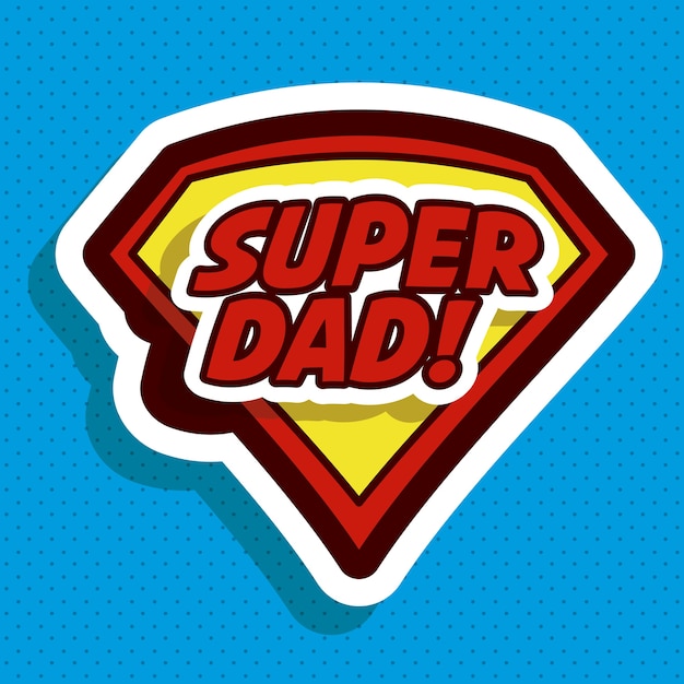 Download Fathers day design | Premium Vector