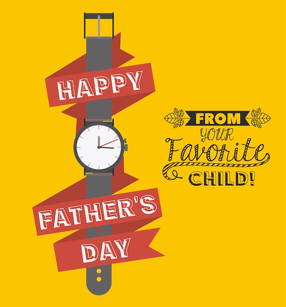 Download Fathers day design Vector | Premium Download