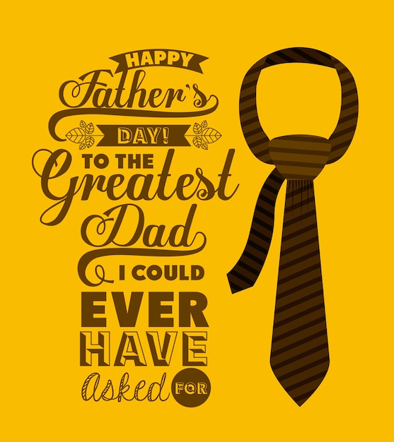 Download Fathers day design | Premium Vector