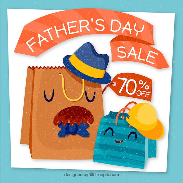 Fathers day sale background
