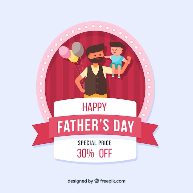 Fathers day sale background