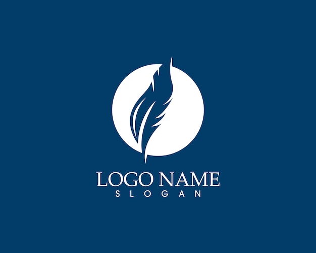 Download Free Feather Pen Write Sign Logo Premium Vector Use our free logo maker to create a logo and build your brand. Put your logo on business cards, promotional products, or your website for brand visibility.