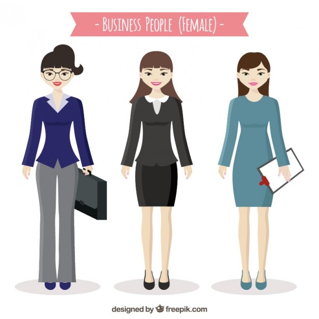 Female business people