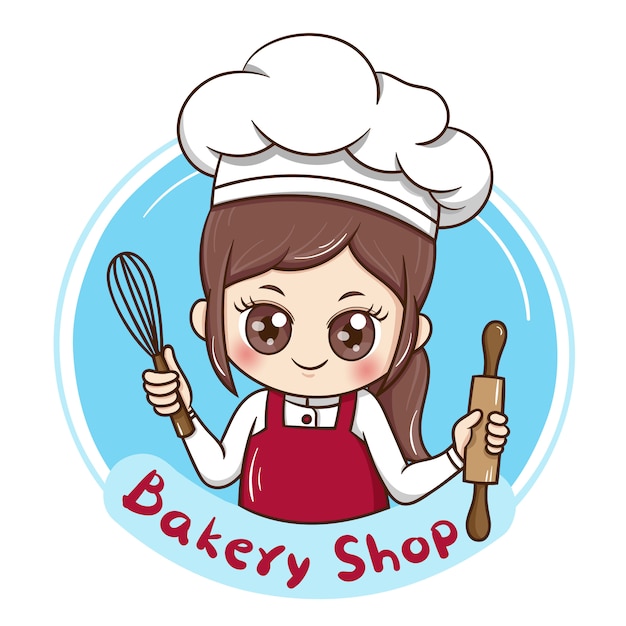 Download Free Female Chef Premium Vector Use our free logo maker to create a logo and build your brand. Put your logo on business cards, promotional products, or your website for brand visibility.