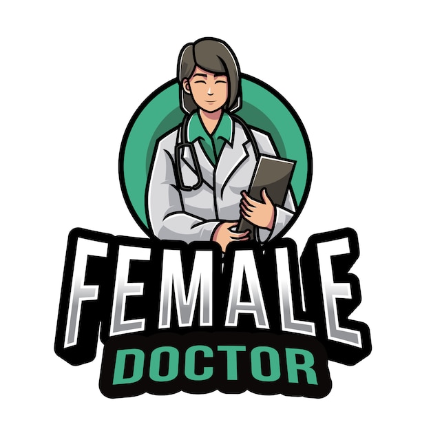 Download Free Female Doctor Logo Template Premium Vector Use our free logo maker to create a logo and build your brand. Put your logo on business cards, promotional products, or your website for brand visibility.