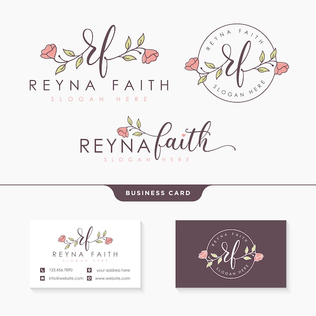 Feminine Logo Collections Template 