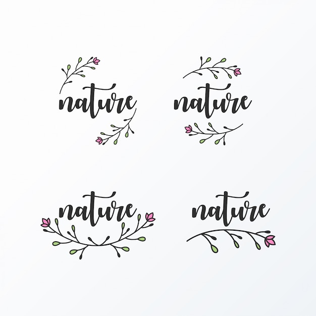 Download Free Feminine Logo Simple And Elegant Premium Vector Use our free logo maker to create a logo and build your brand. Put your logo on business cards, promotional products, or your website for brand visibility.