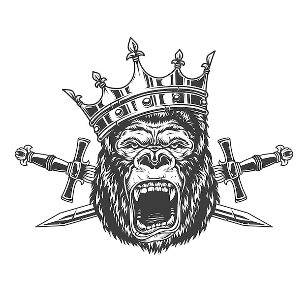 Free Free King Head Svg 797 SVG PNG EPS DXF File