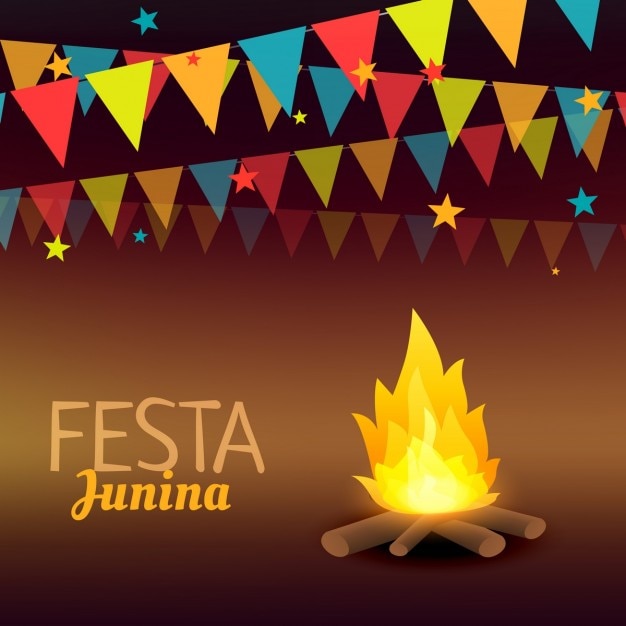 Festa junina brazil holidays background