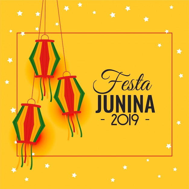 Free Vector Festa Junina Latin American Holiday Background