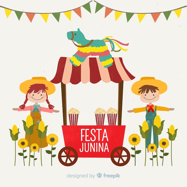 Featured image of post Festa Junina Desenho De Pipoca timo para festas com temas juninos e julinos e claro bom para comer confiram