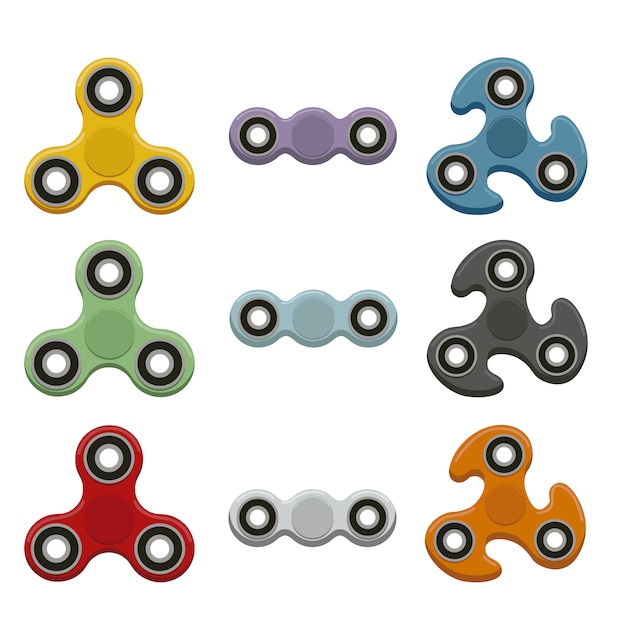 Fidget spinner collection