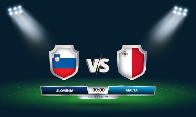 Fifaワールドカップ予選2022スロベニアvsマルタサッカーの試合