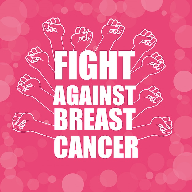 Premium Vector Fight Against Breast Cancer