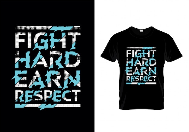 respect earn it t shirt