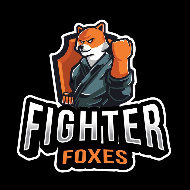 Download Free Fighter Foxes Esport Logo Template Premium Vector Use our free logo maker to create a logo and build your brand. Put your logo on business cards, promotional products, or your website for brand visibility.