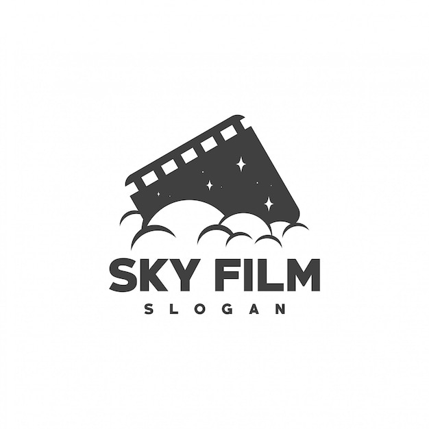 Premium Vector Film Logo Design