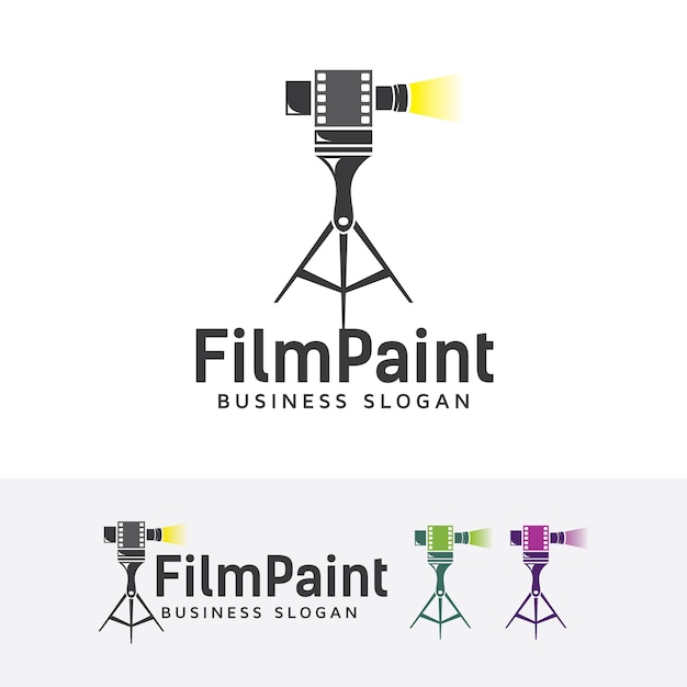 Download Free Film Painting Logo Template Premium Vector Use our free logo maker to create a logo and build your brand. Put your logo on business cards, promotional products, or your website for brand visibility.
