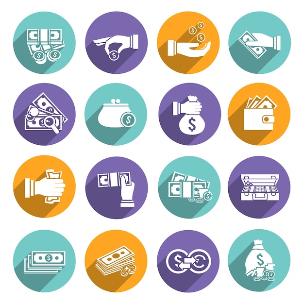 Premium Vector Finance Icons Collection