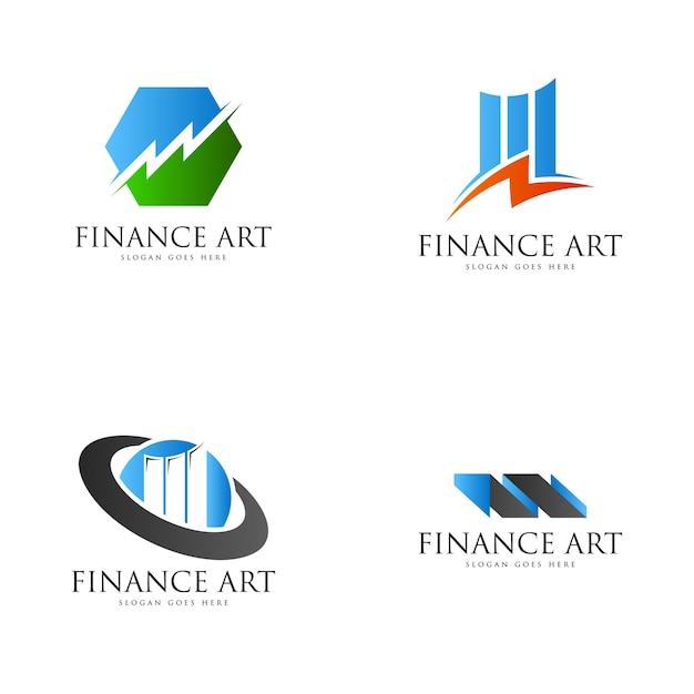 Premium Vector Finance Logo Set