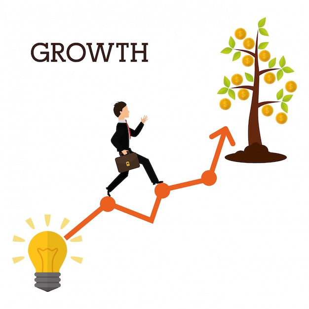 Premium Vector Financial Growth Design 5452