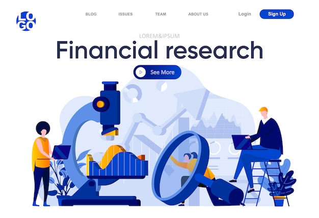 financial research