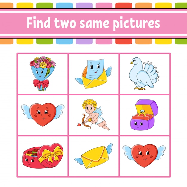 Download Free Find Two Same Pictures Task For Kids Education Developing Use our free logo maker to create a logo and build your brand. Put your logo on business cards, promotional products, or your website for brand visibility.