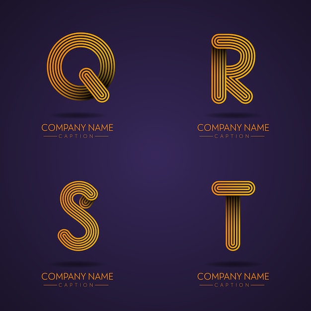 Download Free Finger Print Style Professional Letter Qrst Logos Premium Vector Use our free logo maker to create a logo and build your brand. Put your logo on business cards, promotional products, or your website for brand visibility.