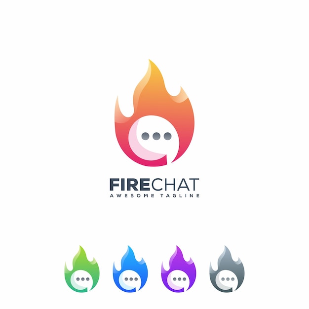 Download Free Fire Chat Logo Premium Vector Use our free logo maker to create a logo and build your brand. Put your logo on business cards, promotional products, or your website for brand visibility.