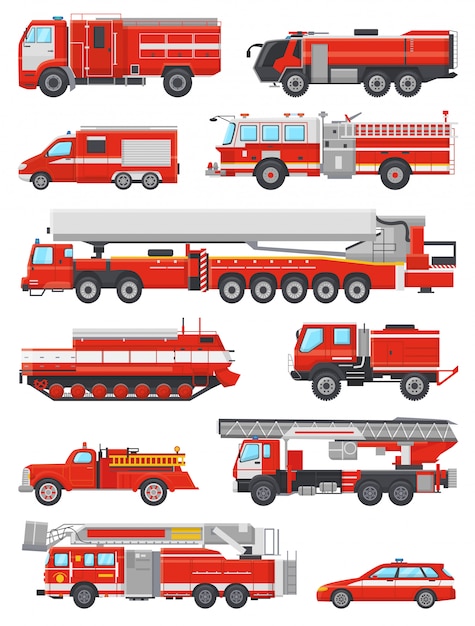 Free Free 58 Red Fire Truck Svg SVG PNG EPS DXF File