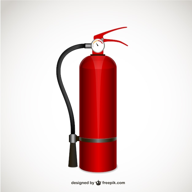 Fire extinguisher illustration