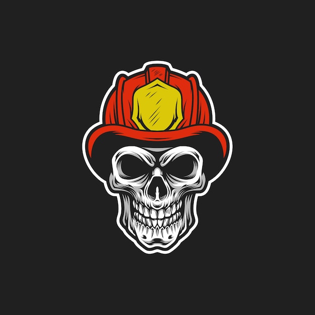 Download Free Fire Fighter Skull Vector Head Illustration Premium Vector Use our free logo maker to create a logo and build your brand. Put your logo on business cards, promotional products, or your website for brand visibility.