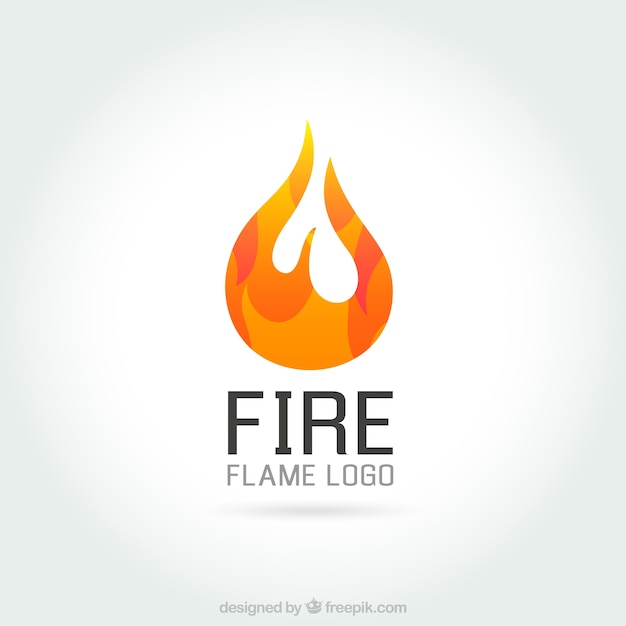 Fire flame logo Vector | Free Download
