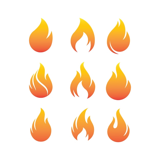 Download Free Fire Flames Set Logo Design Inspiration Vector Icons Premium Vector Use our free logo maker to create a logo and build your brand. Put your logo on business cards, promotional products, or your website for brand visibility.