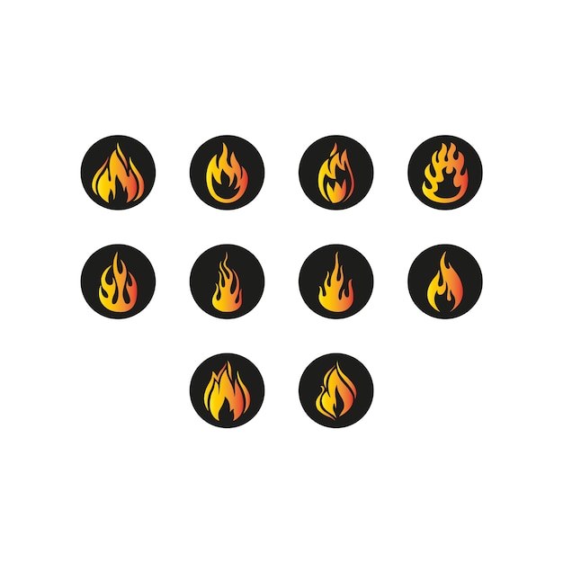 Download Free Download Free Fire Icons On Black Background Vector Freepik Use our free logo maker to create a logo and build your brand. Put your logo on business cards, promotional products, or your website for brand visibility.