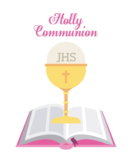 First communion design, vector illustration eps10 graphic | Premium Vector