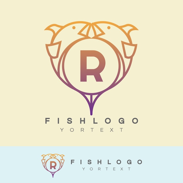 Download Free Fish Initial Letter R Logo Design Premium Vector Use our free logo maker to create a logo and build your brand. Put your logo on business cards, promotional products, or your website for brand visibility.