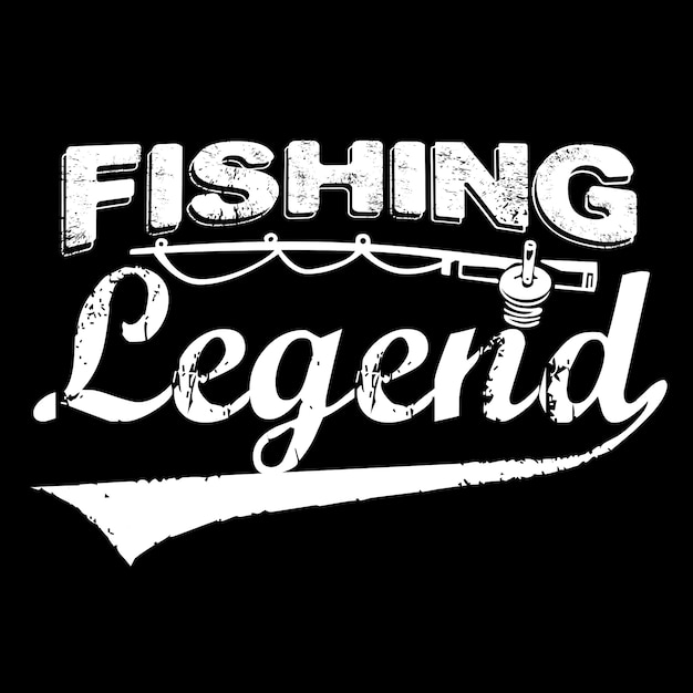 Download Fishing legend | Premium Vector