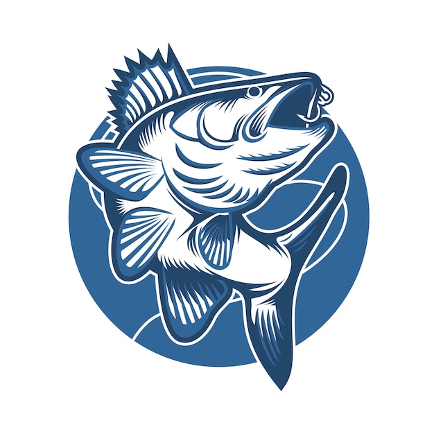Download Fishing logo | Premium Vector