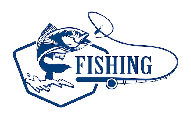 Premium Vector | Fishing logo