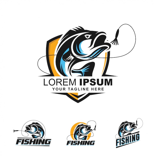 Premium Vector | Fishing logo