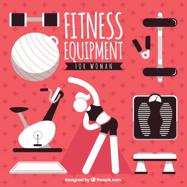Fitness equipment for woman