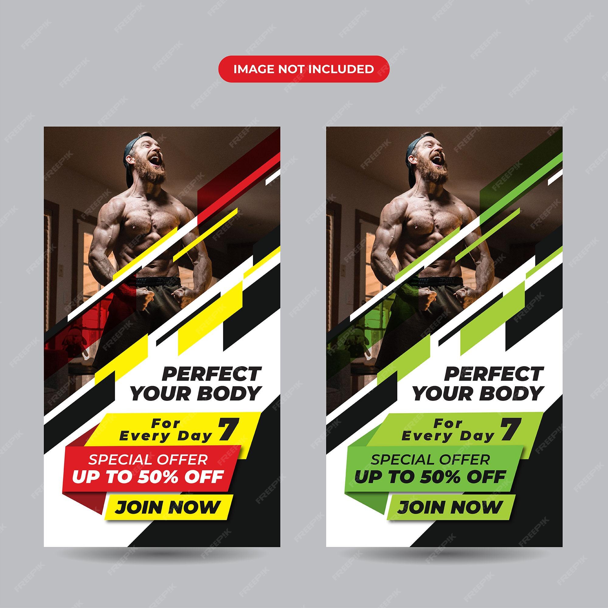 premium-vector-fitness-and-gym-instagram-stories